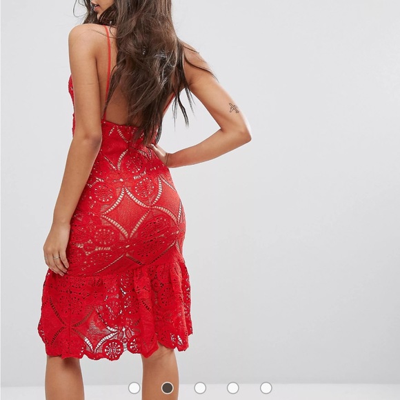 Festive crochet midi dress - Picture 2 of 6